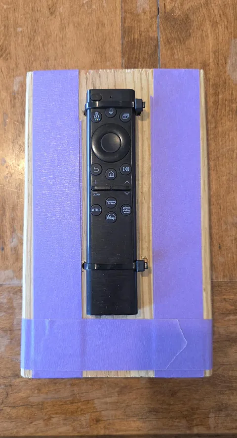Got tired of my kids losing the remote.
