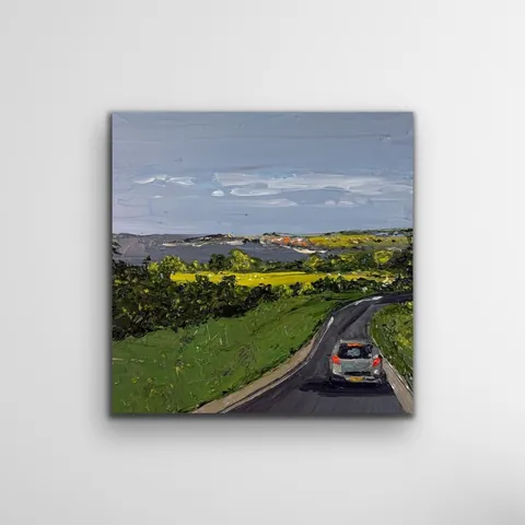 Recently returned from a trip to England and was so inspired by the beautiful scenery. Had to paint from my photos and just wanted to share