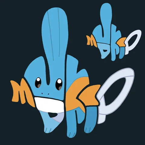 I present… Mudkip Mudkip! (OC)