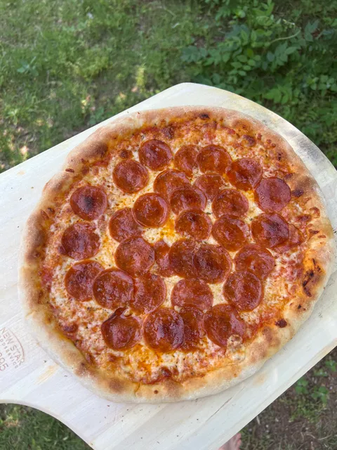 Hey, look at this pizza I made in my regular home oven.