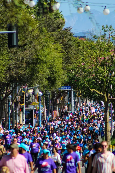 my photos from AIDS WALK LA, today in west hollywood! [OC]