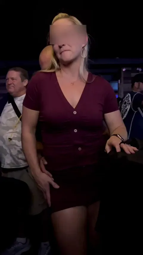 My [F42] 1st Hotwife experience! Dancing w/ a guy [M28] in front of hubby &amp; throating him in the backseat of my car. Can't believe I did that!