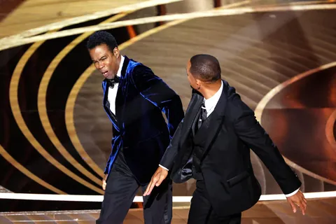 Will Smith has just slapped Chris Rock at the Oscars