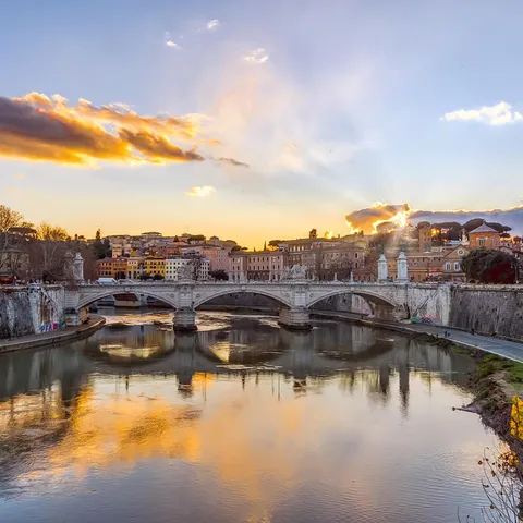 This perfect moment in Rome.