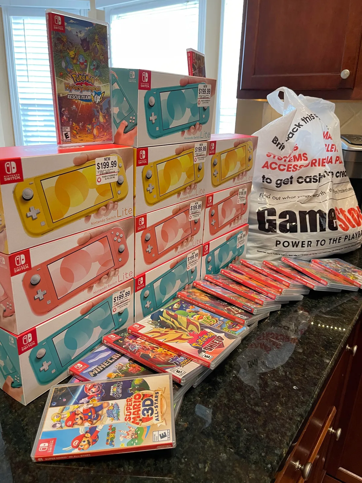 GameStop gear going to the new home at the Children’s hospital of Atlanta Monday. POWER TO THE PLAYERS !