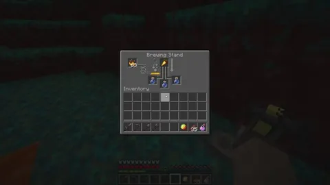 I coded a mod that adds a potion that lets you see better in lava. What do you guys think?