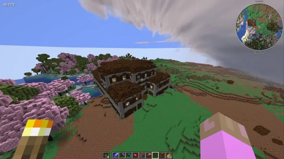 Watch this Ef5 wedge tornado destroy this woodland mansion