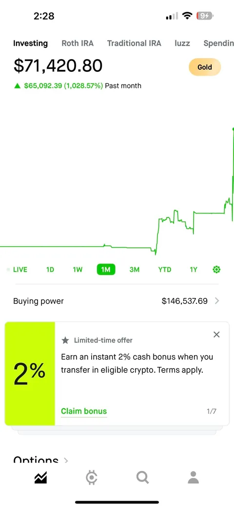 Turn my last hard earn $3000 uber doordash money to 70k in 2 weeks