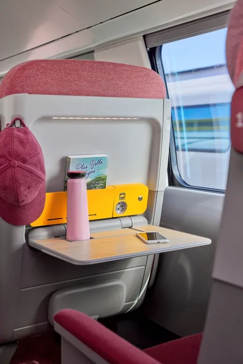 Interior design for the new French high-speed trains