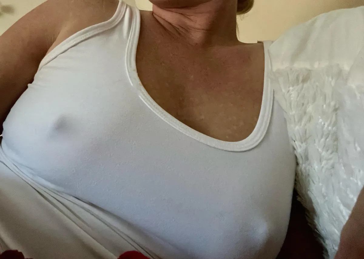 I could never go out without a bra