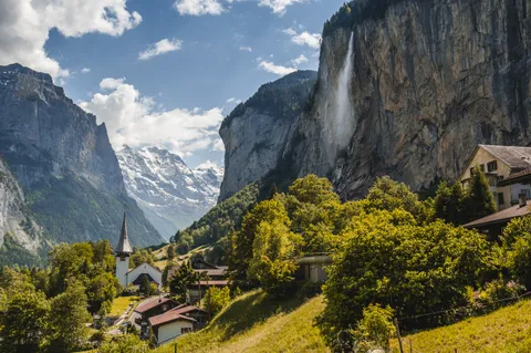 Despite being Swiss, the sight of Lauterbrunnen, Switzerland shook me to the core