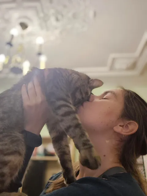 This amazing strong-headed girl came such a long way in trusting us and I am so proud of her ❤️