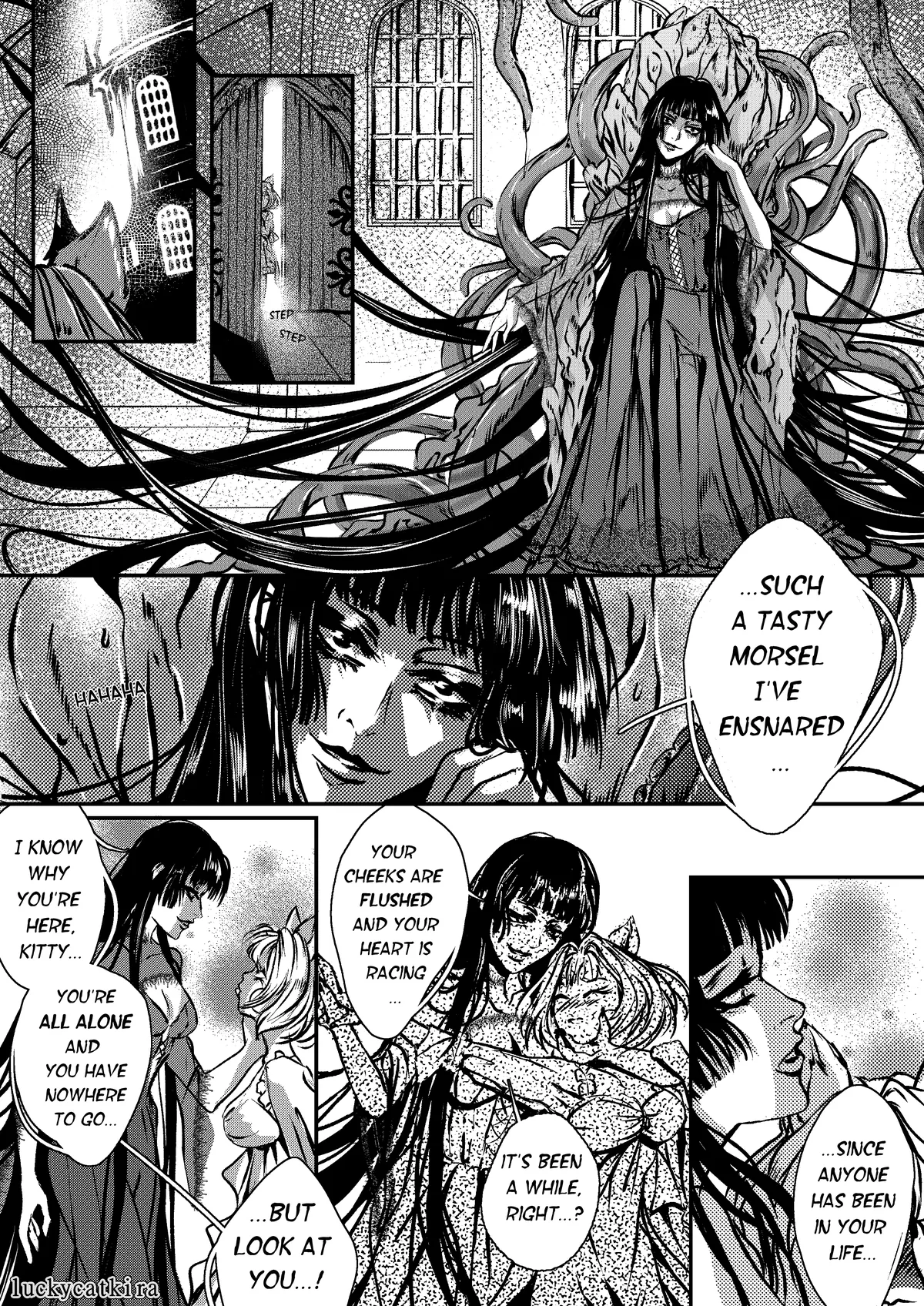 A sweet tentacle dream OC (artist: LajlaAkaisora)