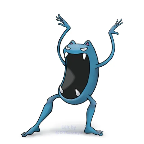 Hello. I gave Golbat hands and feet.