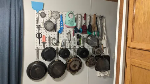I have a small kitchen so this was my solution.