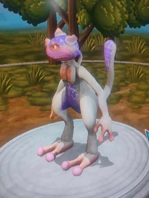 İ made these guys in spore and they were supposed to be pokemons. 
