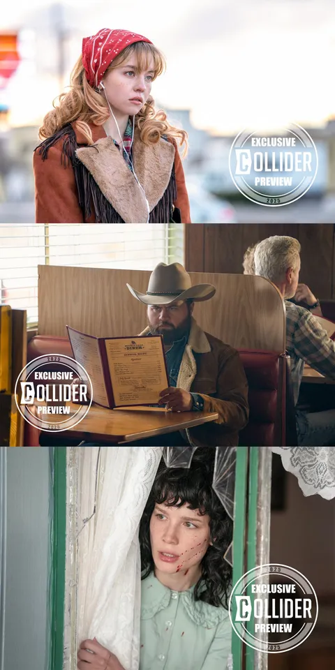 First image of Sydney Sweeney, Paul Walter Hauser and Halsey from 'Americana'