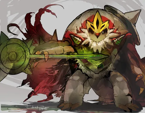 I painted Mega Chesnaught! [OC]