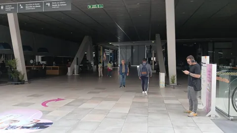 Apagón masivo en toda la Península ibérica, 12:45am (Foto de C.C Vialia, en Vigo)