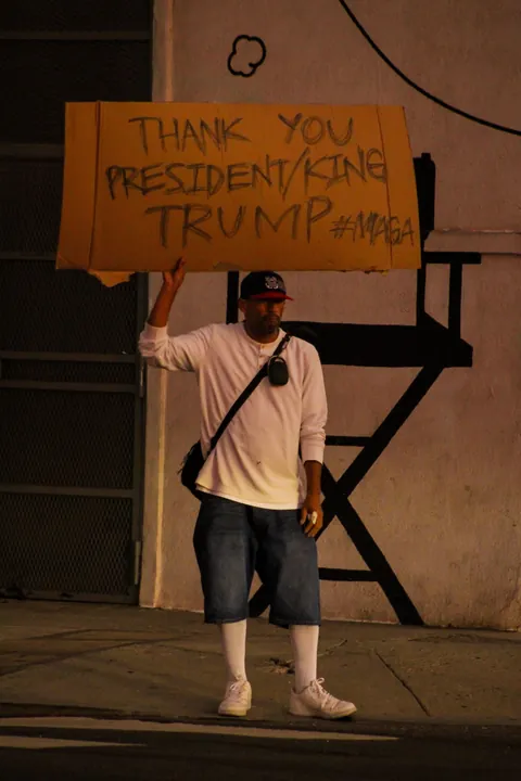[OC] Outside the Tesla Diner in Hollywood, Friday Oct. 3