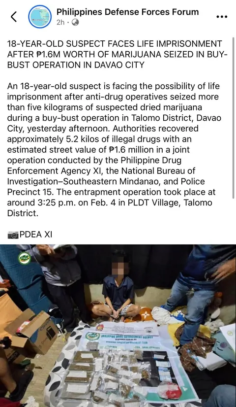An 18 year old kid is facing possible life imprisonment for selling marijuana in Davao City, meanwhile Rodrigo Duterte’s own daughter Kitty gets to wake and bake all she wants and get away with it