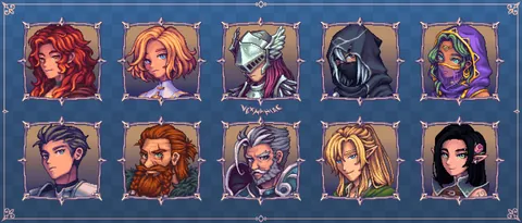Character Unit Portraits ⚔️🛡️