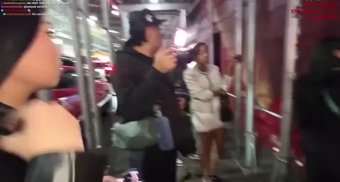 Nina Lin was confused after this random girl walked up to Johnny and accused him of being her “stalker”