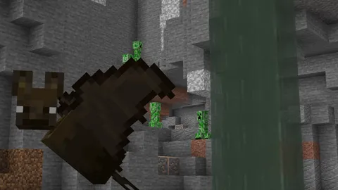 I tried taking a photo of 6 creepers and this happened...