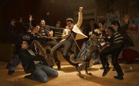 Fallout New Vegas, Deimos Art, digital painting, 2025