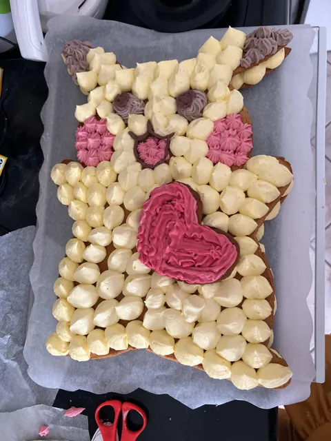 My daughter wanted Pikachu cake for her 4th birthday. My attempt