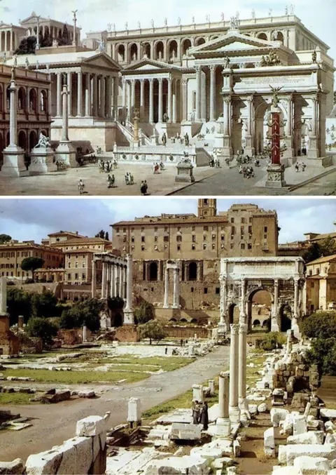 Roman Forum reconstructed