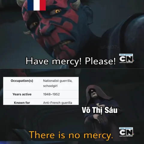 When a teenager struck fear into the heart of the French.