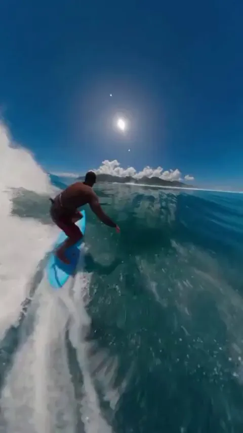 Maybe one of the most unforgettable moments of 2025 was captured by none other than Tahiti's finest