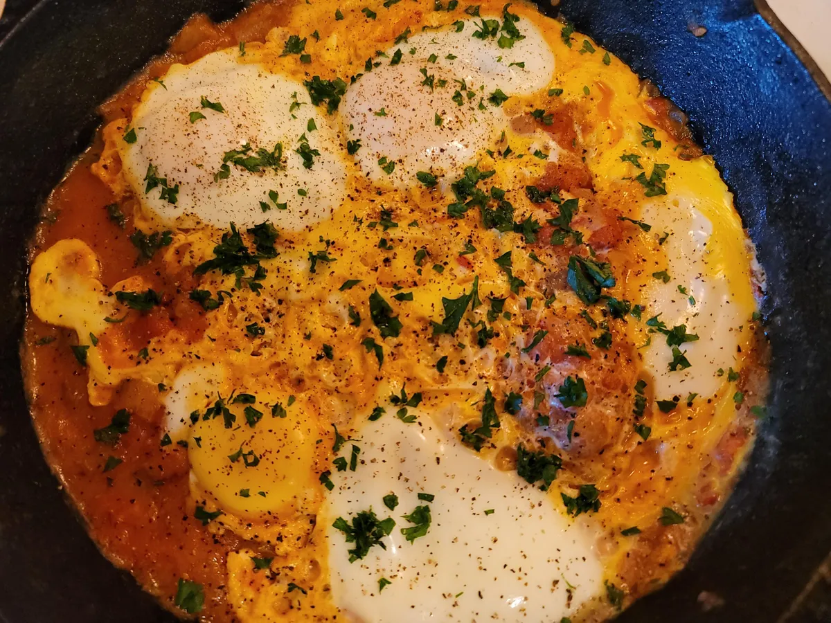 Made Shakshuka For The First Time! Recipe In Comments