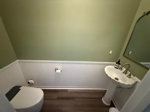 I’ve never done a real DIY project. This week I redid our half-bath. I’m really proud of it.