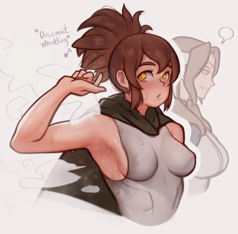 (Notsorapoi) makes the best looking armpits