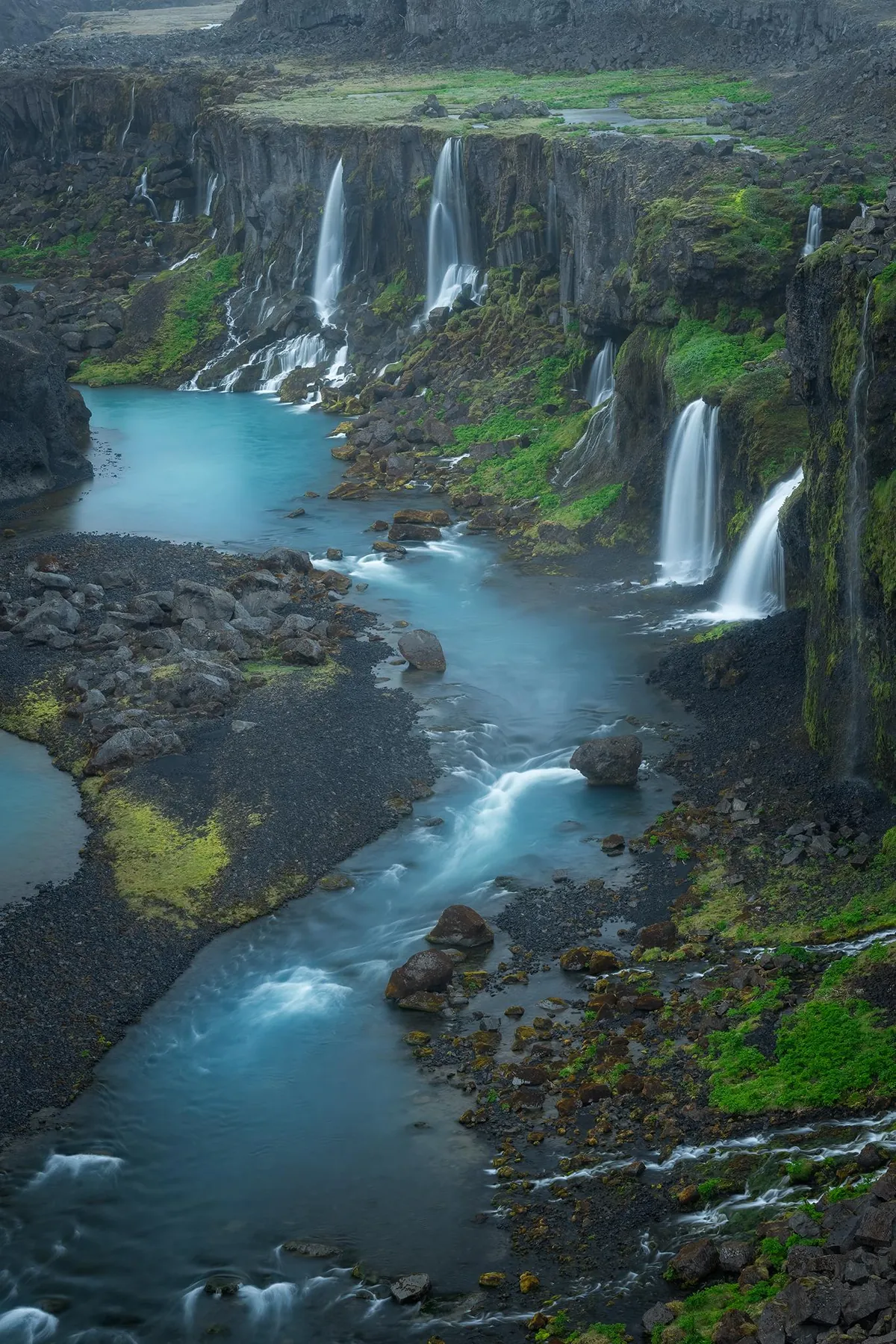 Sigöldugljúfur,  The Valley of Tears in the Highlands of Iceland. [OC] 1365x2048