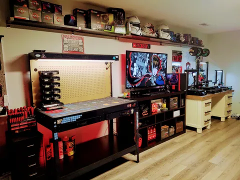 My wife and I run a computer workshop from home. . .