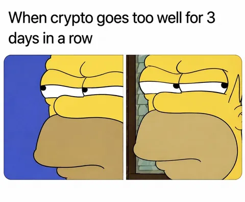 When Crypto Goes Too Well For 3 Days in a Row