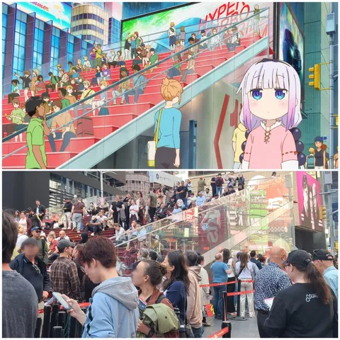 I flew from Japan to New York and went on 3 anime pilgrimages!