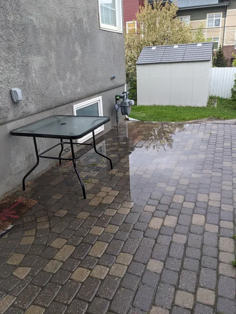 Update to my water issues on paver patio