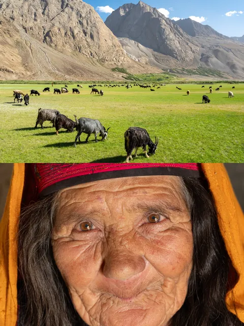 Faces from different parts of Afghanistan