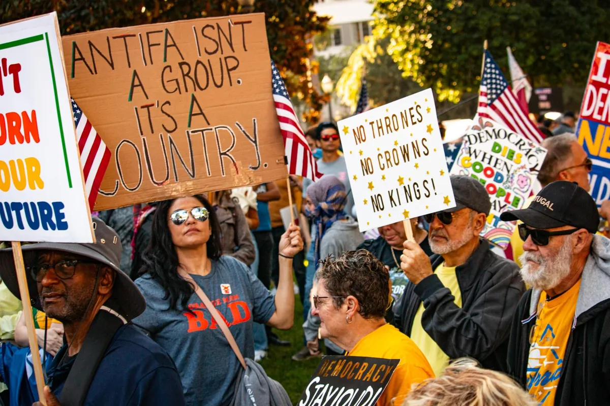(OC) Sacramento No Kings Protest