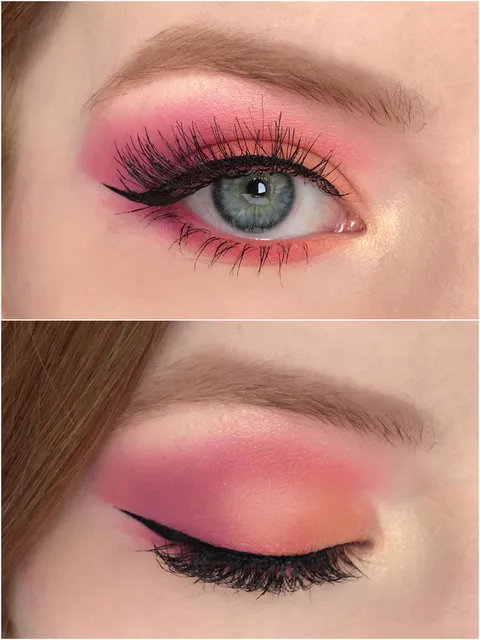 Sunset Eye Look