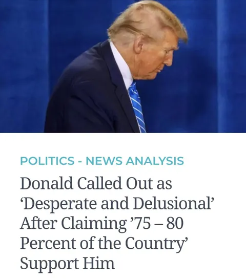 That is epic level delusion