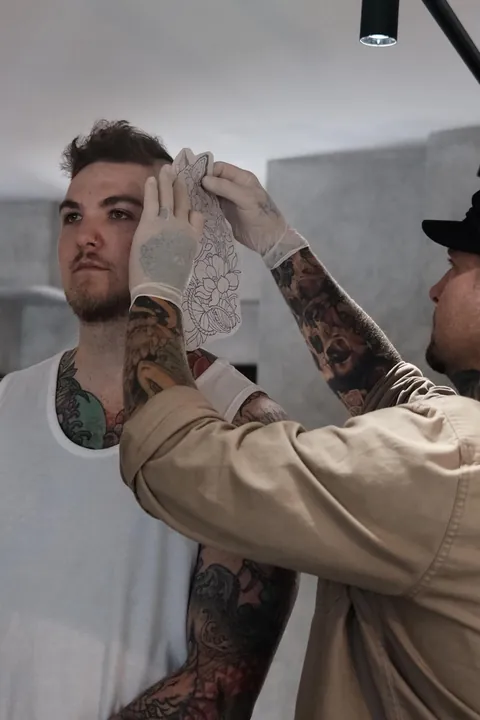 I flew across the world to get my head tattooed. "The Fox" By Sam Clark Tattoos, Wayfarers Trading Co, Avalon, AU