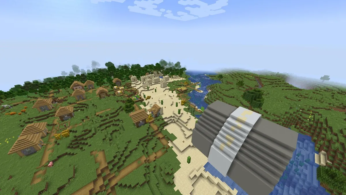 I spilled my desert biome :(