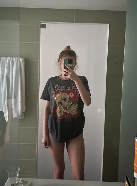 Let me pull up my shirt real quick