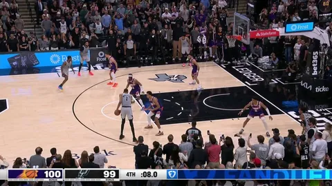 [Highlight] Victor Wembanyama hits the game-winner for the Spurs as they defeat the Suns 101-100 and clinches a playoff spot for San Antonio.