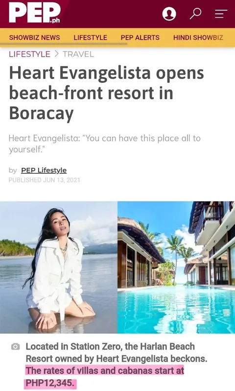 Heart's Harlan Beach Villa: another sketchy business?